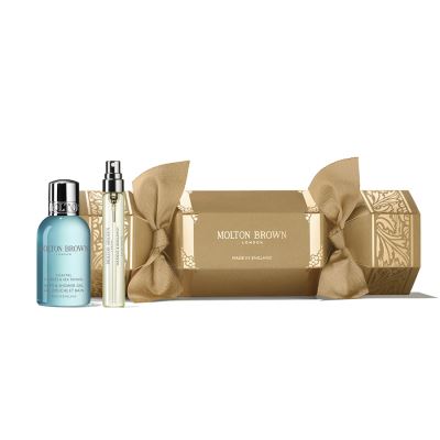 MOLTON BROWN Coastal Cypress & Sea Fennel Christmas Cracker 100 ml + EDT 7,5 ml